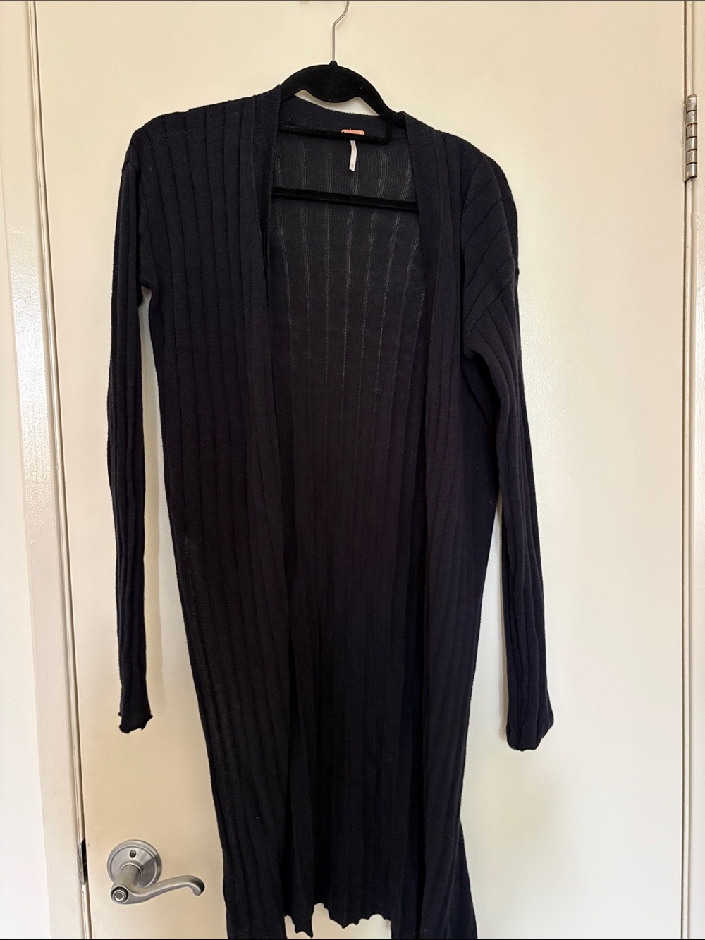 Free People Ribby Ribbed Cardigan - Picture 3 of 5